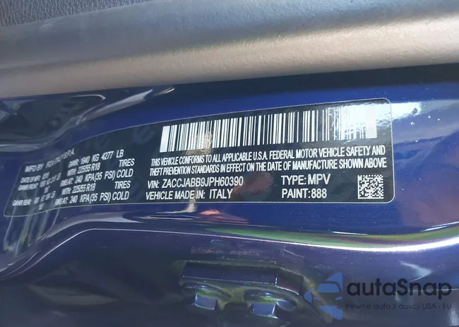 ZACCJABB9JPH60390: 44032059