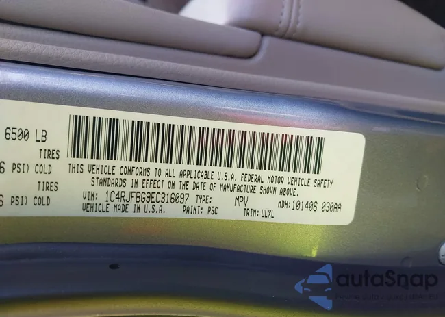 1C4RJFBG9EC316097: 44032081