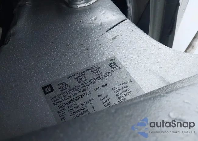 1GC1KWE89GF237724: 44032083