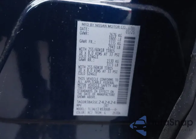 5N1DR3BA5SC242424: 44031392