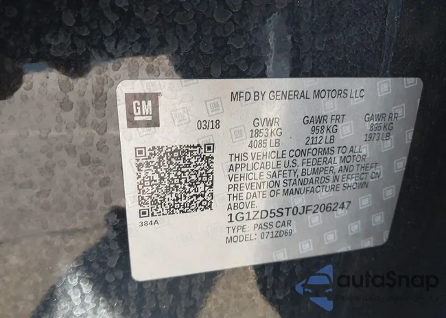 1G1ZD5ST0JF206247: 44031561