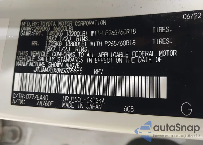 JTJAM7BX8N5335865: 44032678