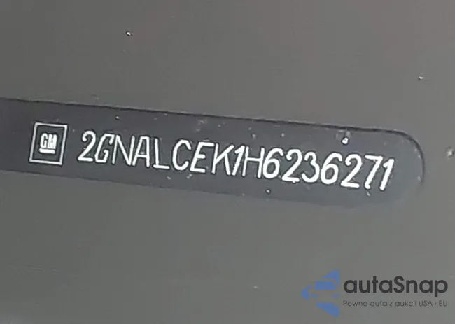 2GNALCEK1H6236271: 44033022