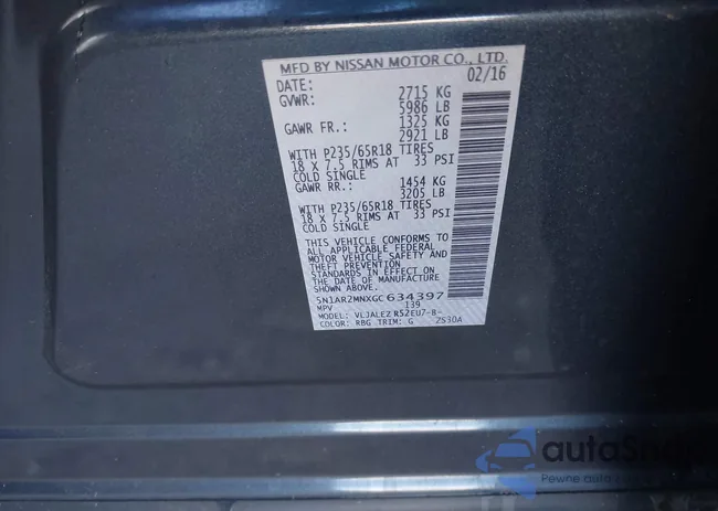 5N1AR2MNXGC634397: 44033094