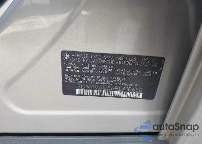 5UXZV4C56BL410650: 44033794