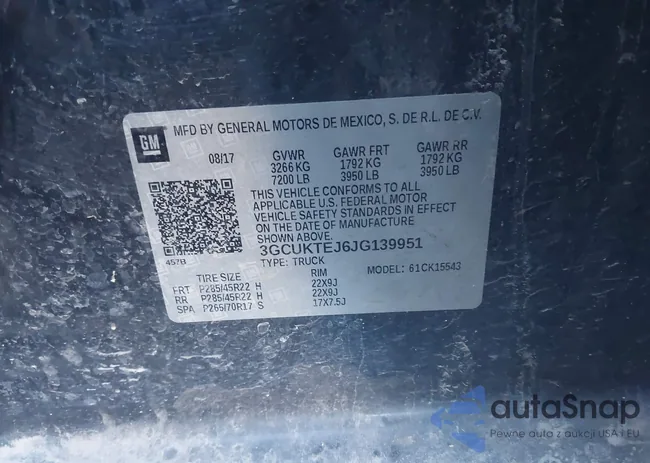 3GCUKTEJ6JG139951: 44033964