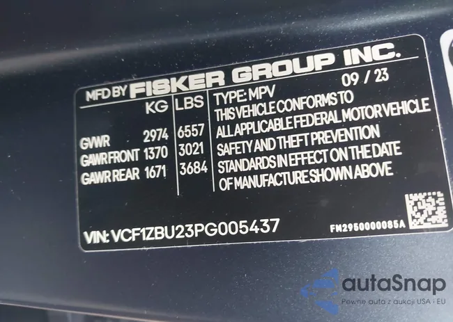 VCF1ZBU23PG005437: 44034040