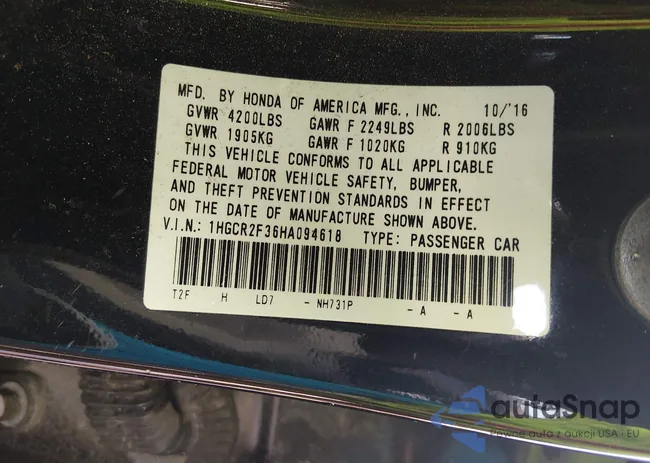 1HGCR2F36HA094618: 44034095