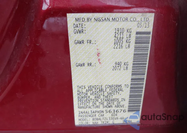 1N4AL3APXDN563676: 44033368