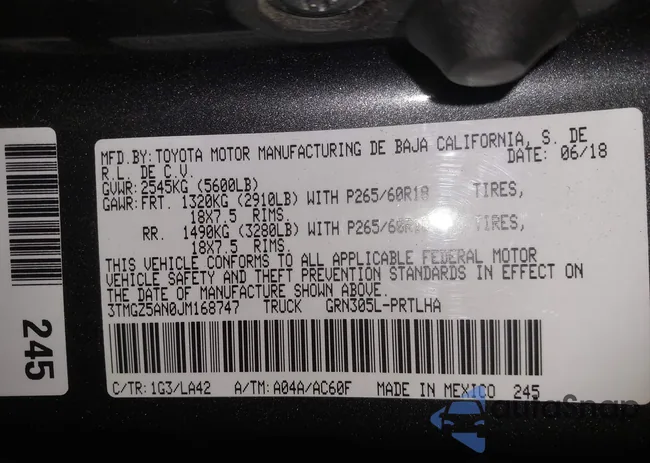 3TMGZ5AN0JM168747: 44034705