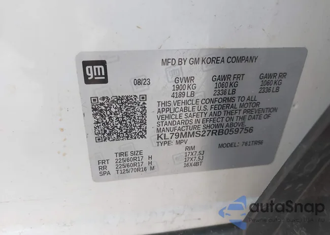 KL79MMS27RB059756: 44034847