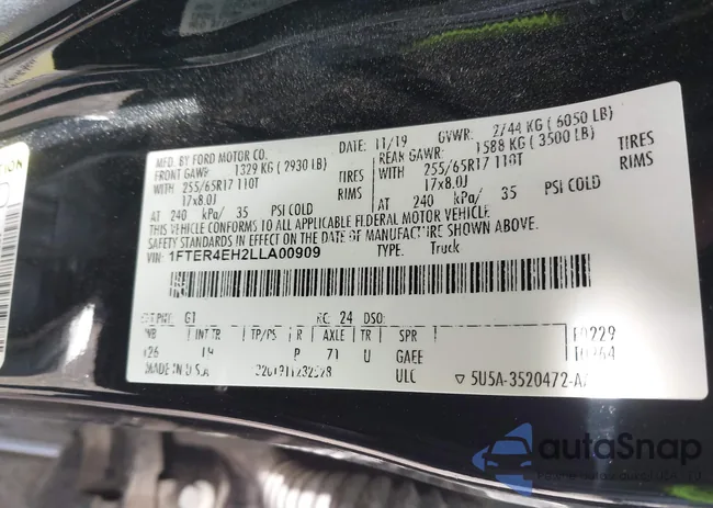 1FTER4EH2LLA00909: 44034928