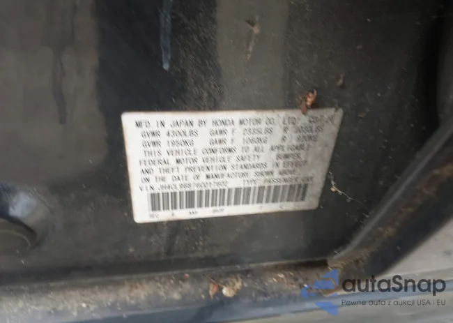 JH4CL96876C017602: 44035140