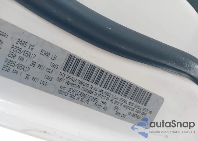 3C4PDCAB4GT230951: 44034287