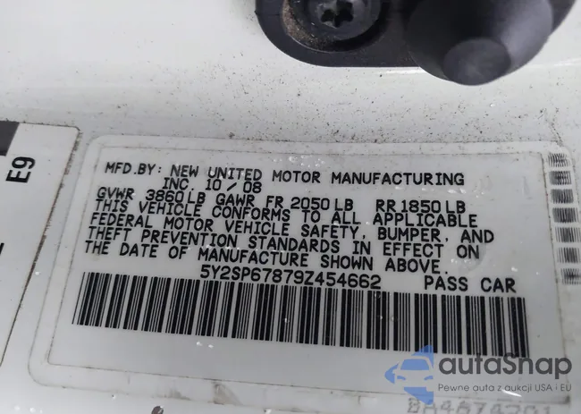 5Y2SP67879Z454662: 44034378