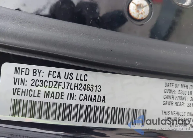 2C3CDZFJ7LH246313: 44035896