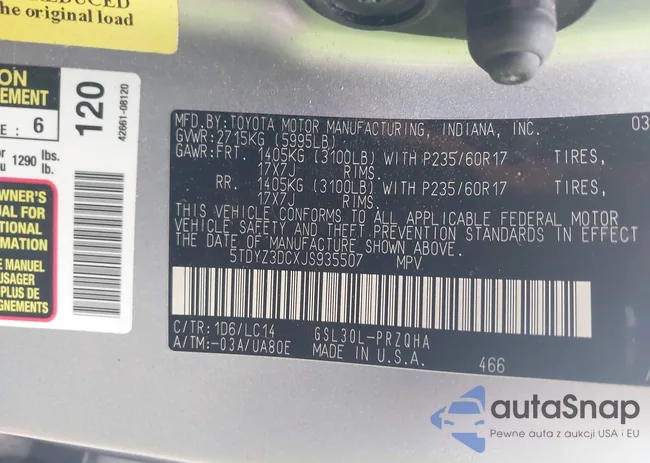 5TDYZ3DCXJS935507: 44035958