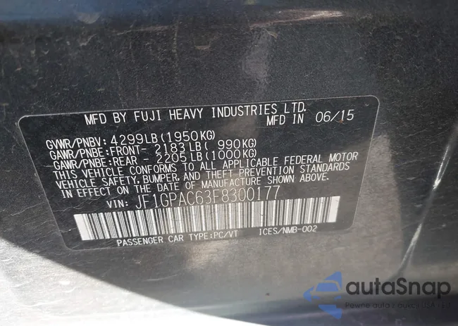 JF1GPAC63F8300177: 44035982