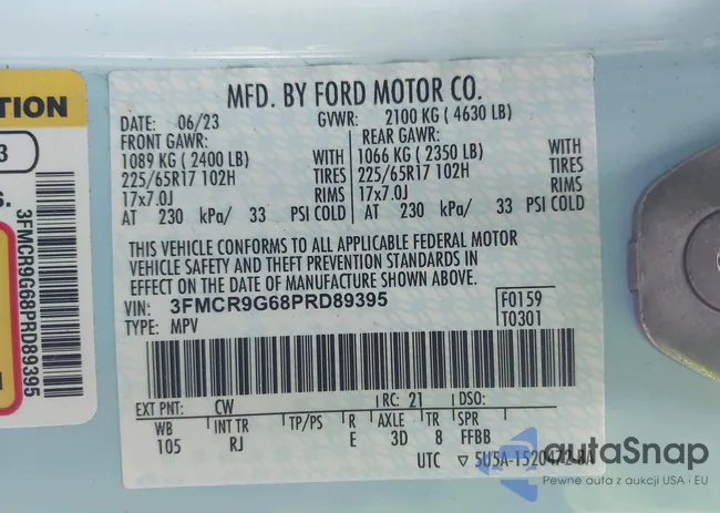 3FMCR9G68PRD89395: 44035362