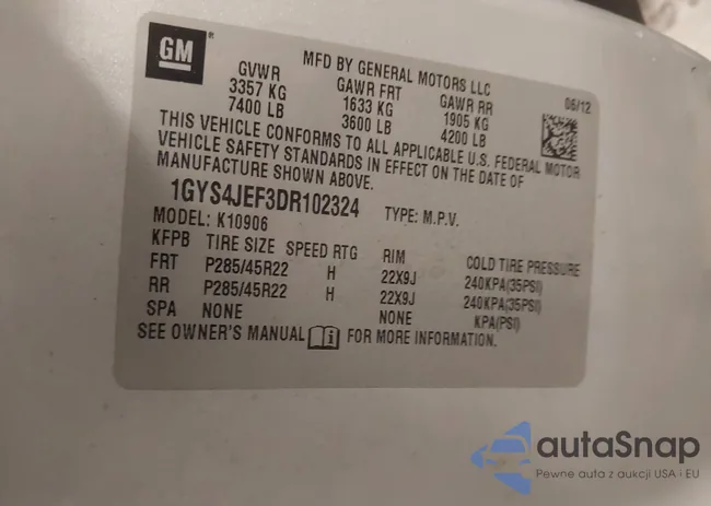 1GYS4JEF3DR102324: 44036972