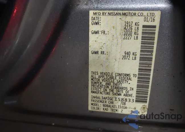 1N4AL3AP2GC158833: 44037014