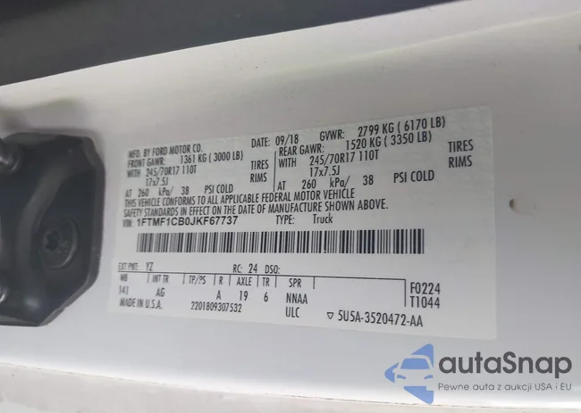 1FTMF1CB0JKF67737: 44037117