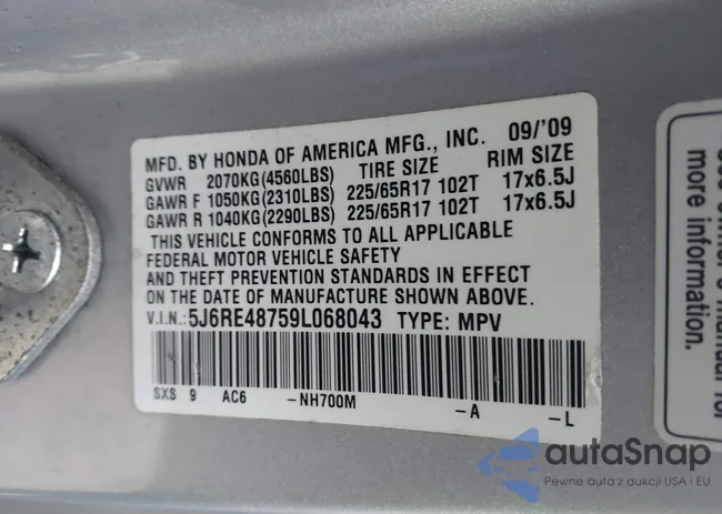 5J6RE48759L068043: 44037134