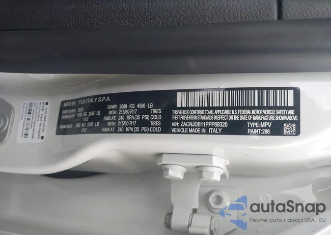 ZACNJDB11PPP69320: 44037157