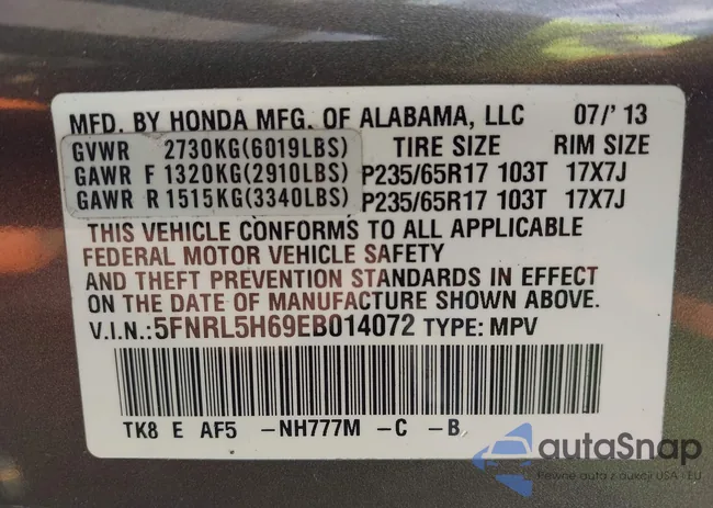 5FNRL5H69EB014072: 44036384
