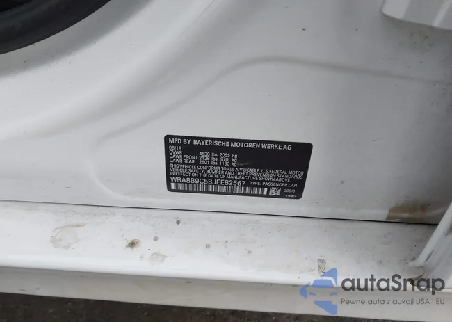 WBA8B9C58JEE82567: 44036444