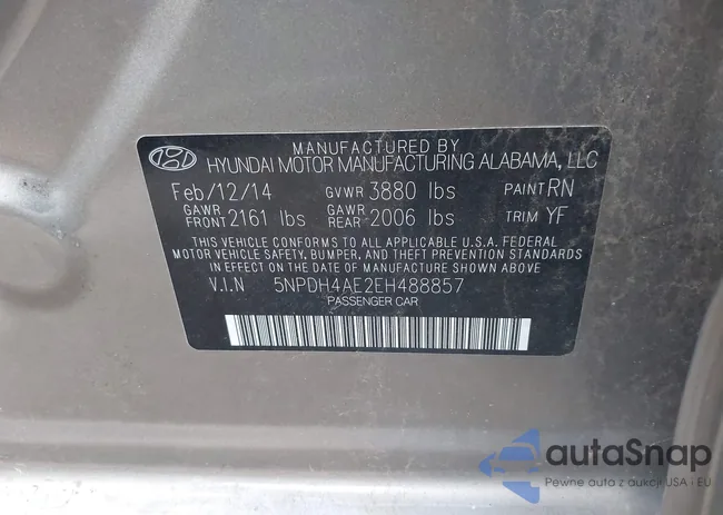 5NPDH4AE2EH488857: 44036452