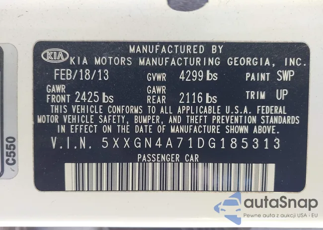 5XXGN4A71DG185313: 44038081