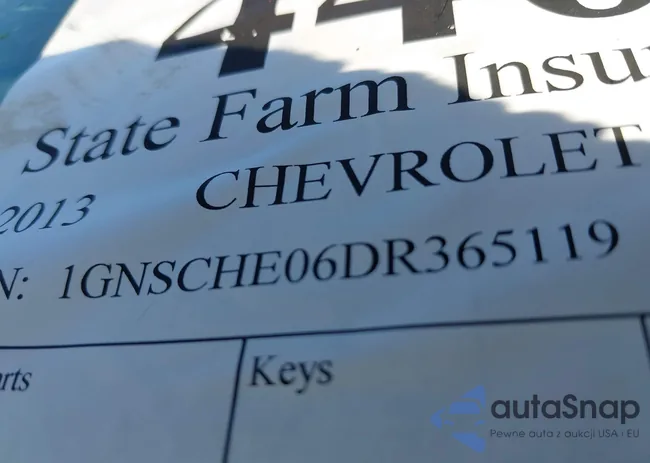 1GNSCHE06DR365119: 44037397