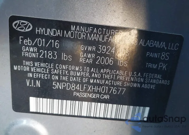 5NPD84LFXHH017677: 44037554