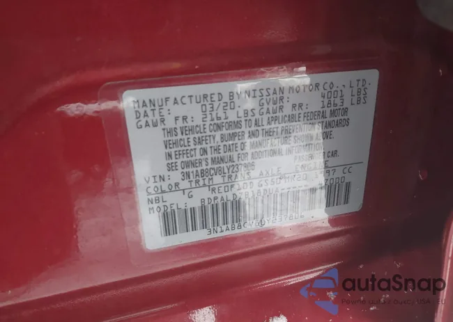 3N1AB8CV8LY237806: 44037567