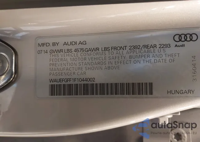 WAUEFGFF1F1044002: 44038659