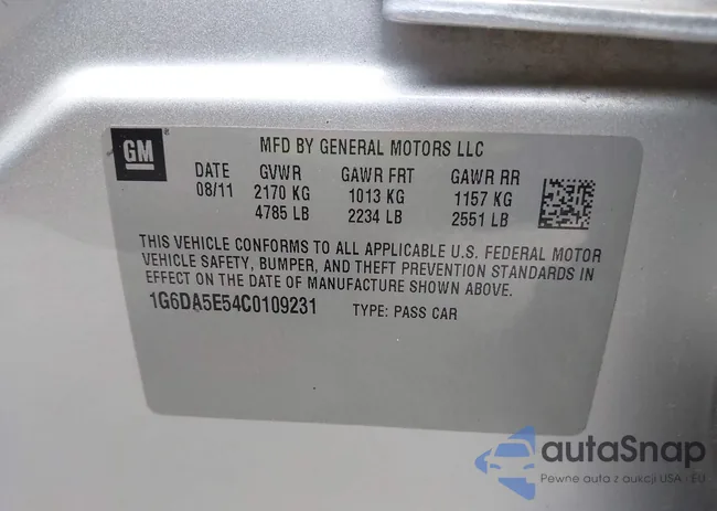 1G6DA5E54C0109231: 44038830