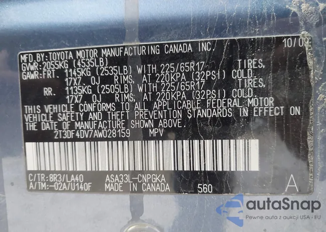 2T3DF4DV7AW028159: 44038237