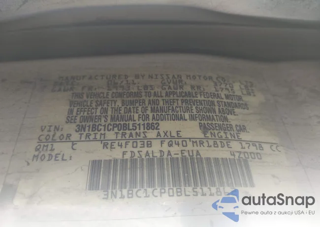 3N1BC1CP0BL511862: 44038537