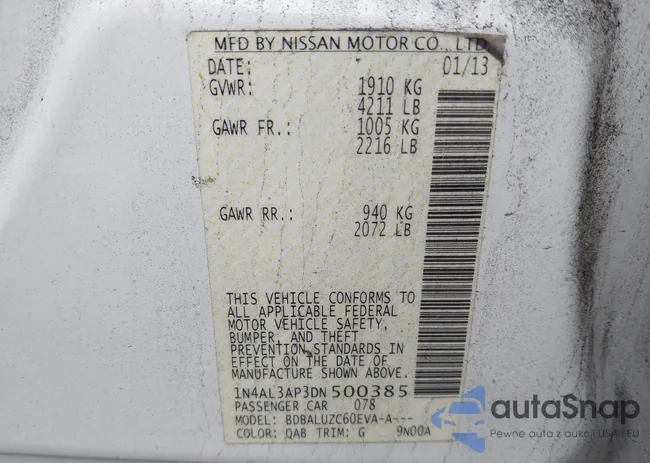 1N4AL3AP3DN500385: 44038573