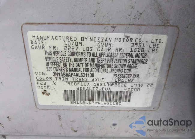 3N1AB6AP4AL631130: 44039662