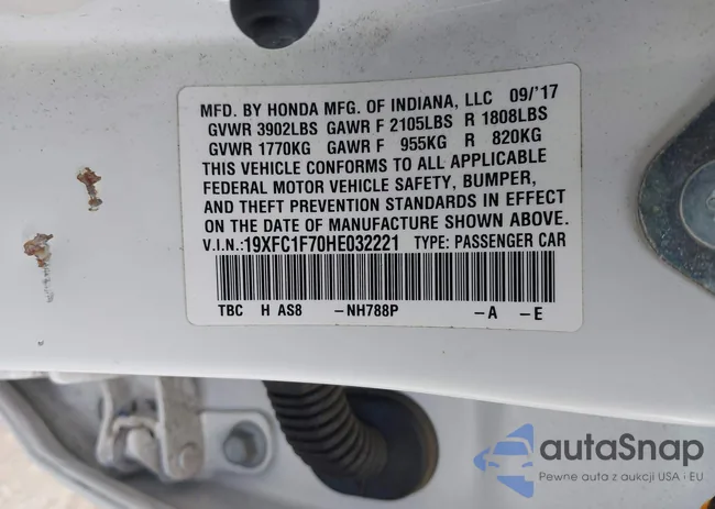 19XFC1F70HE032221: 44039724