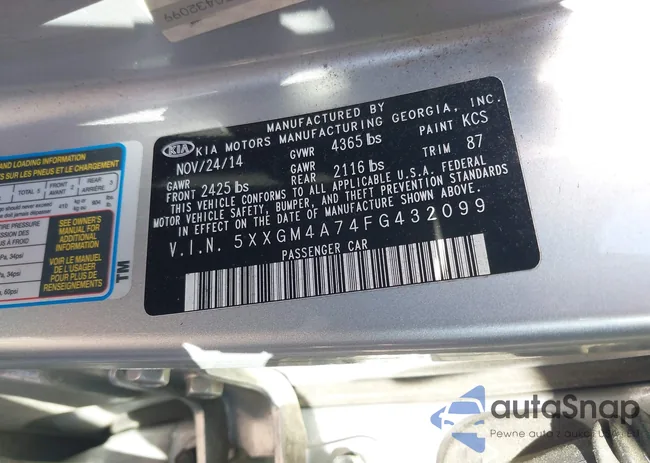 5XXGM4A74FG432099: 44039771