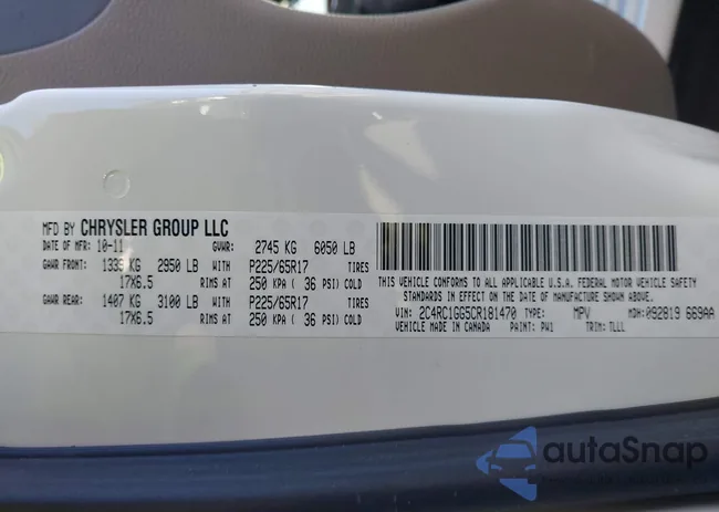 2C4RC1GG5CR181470: 44039931