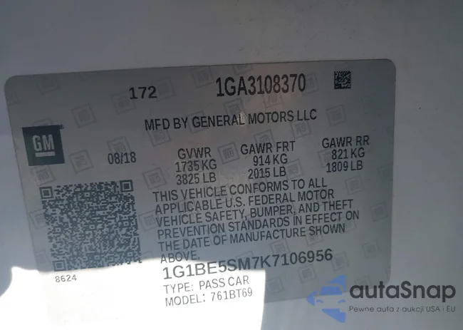 1G1BE5SM7K7106956: 44039935