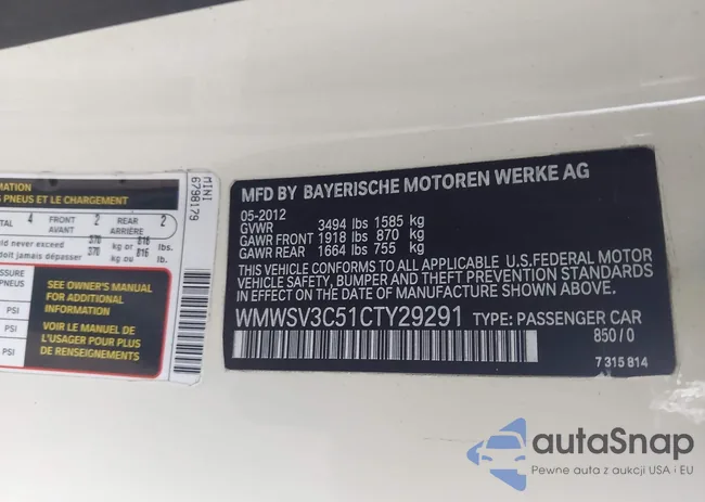 WMWSV3C51CTY29291: 44039936