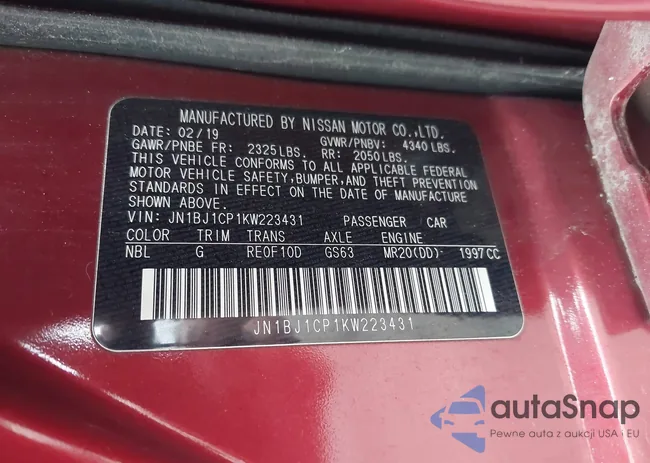 JN1BJ1CP1KW223431: 44040052