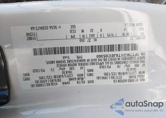 1FT7W2BT6JEC05360: 44040167