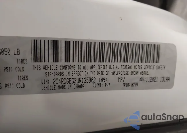 2C4RDGBG3JR135902: 44039232