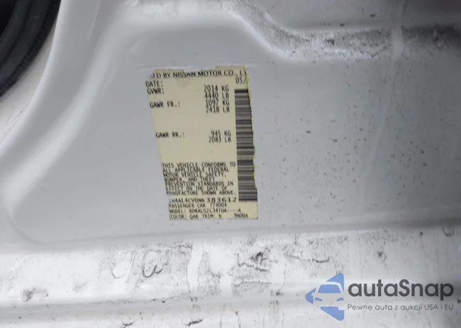 1N4AL4CV0NN383612: 44040920